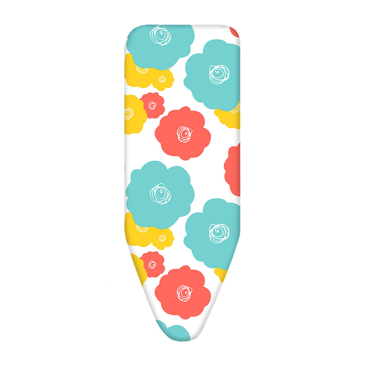 Capa para Tábua de Passar a Ferro Inofix Power Vap 130 x 48 cm Bloemen