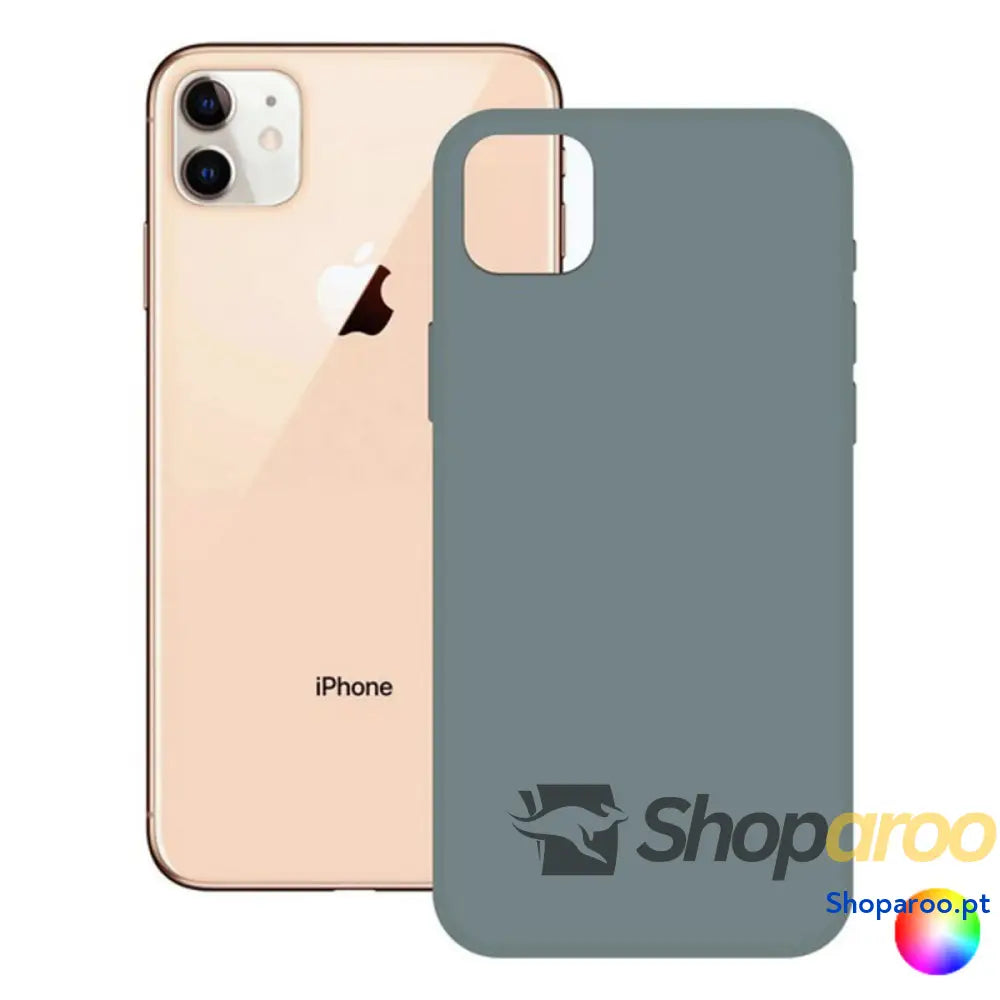 Capa para Telemóvel iPhone 12 Pro KSIX Soft Silicone