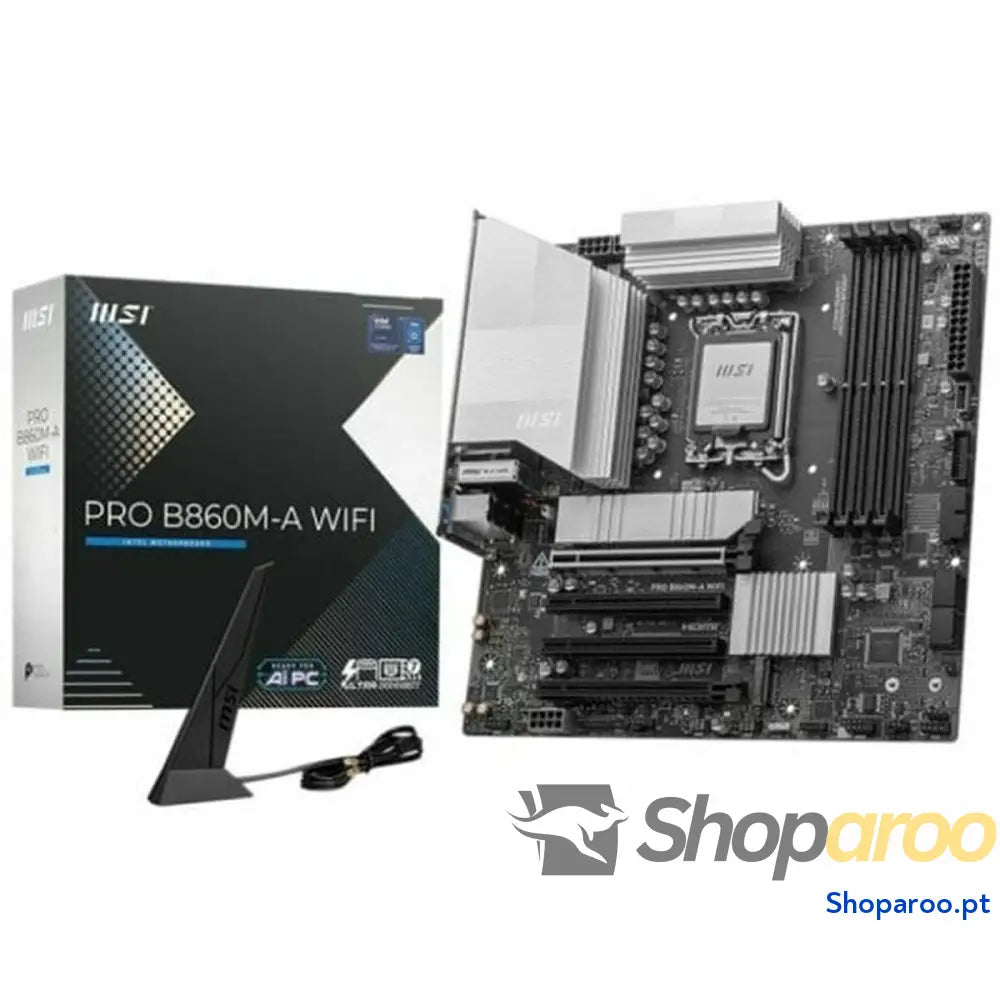 Capa para Telemóvel MSI PRO B860M-A WIFI LGA 1851 AMD
