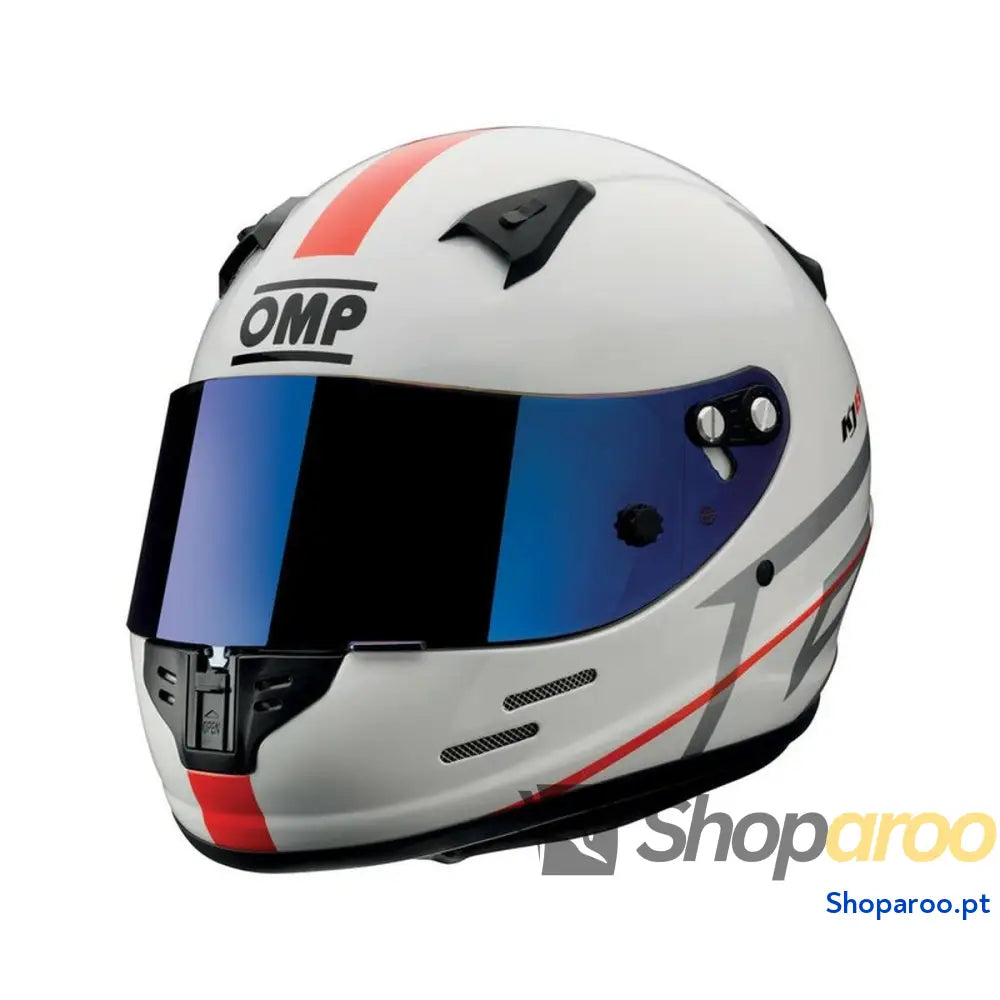 Capacete OMP KJ8 EVO XS Branco