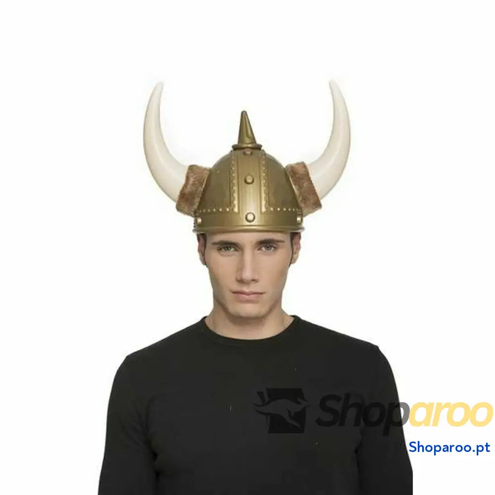 Capacete Viking My Other Me Viving Costumes_204672 Multicolor Dourado S 59 cm