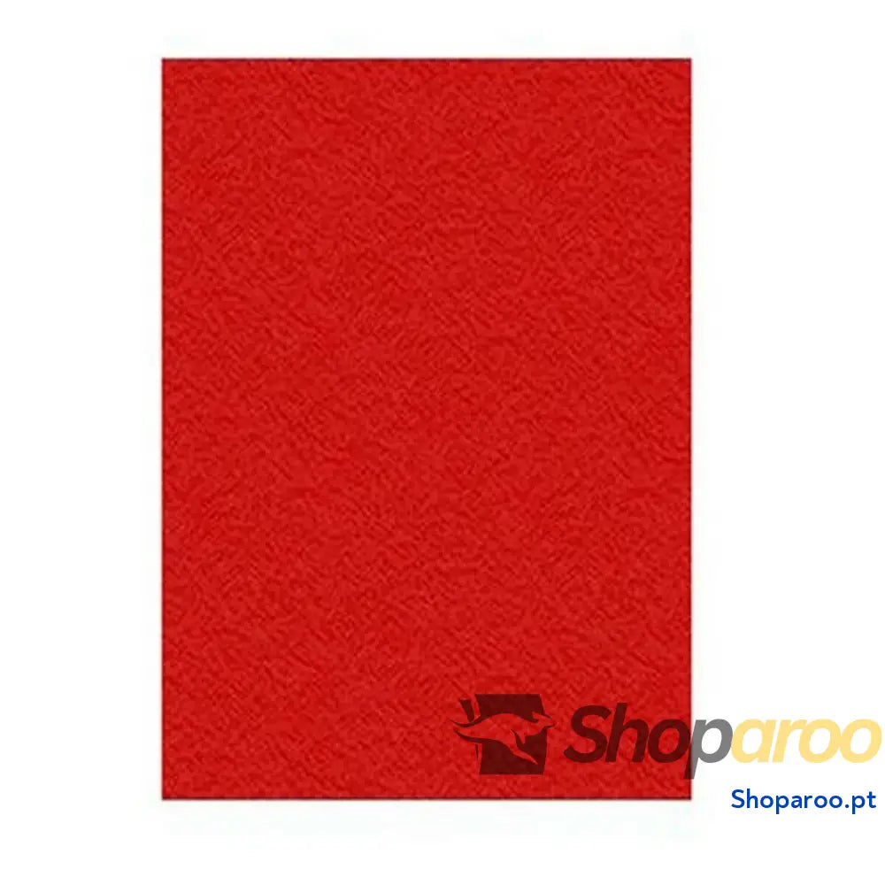 Capas de encadernação Displast Vermelho A4 Cartão 50 Peças
