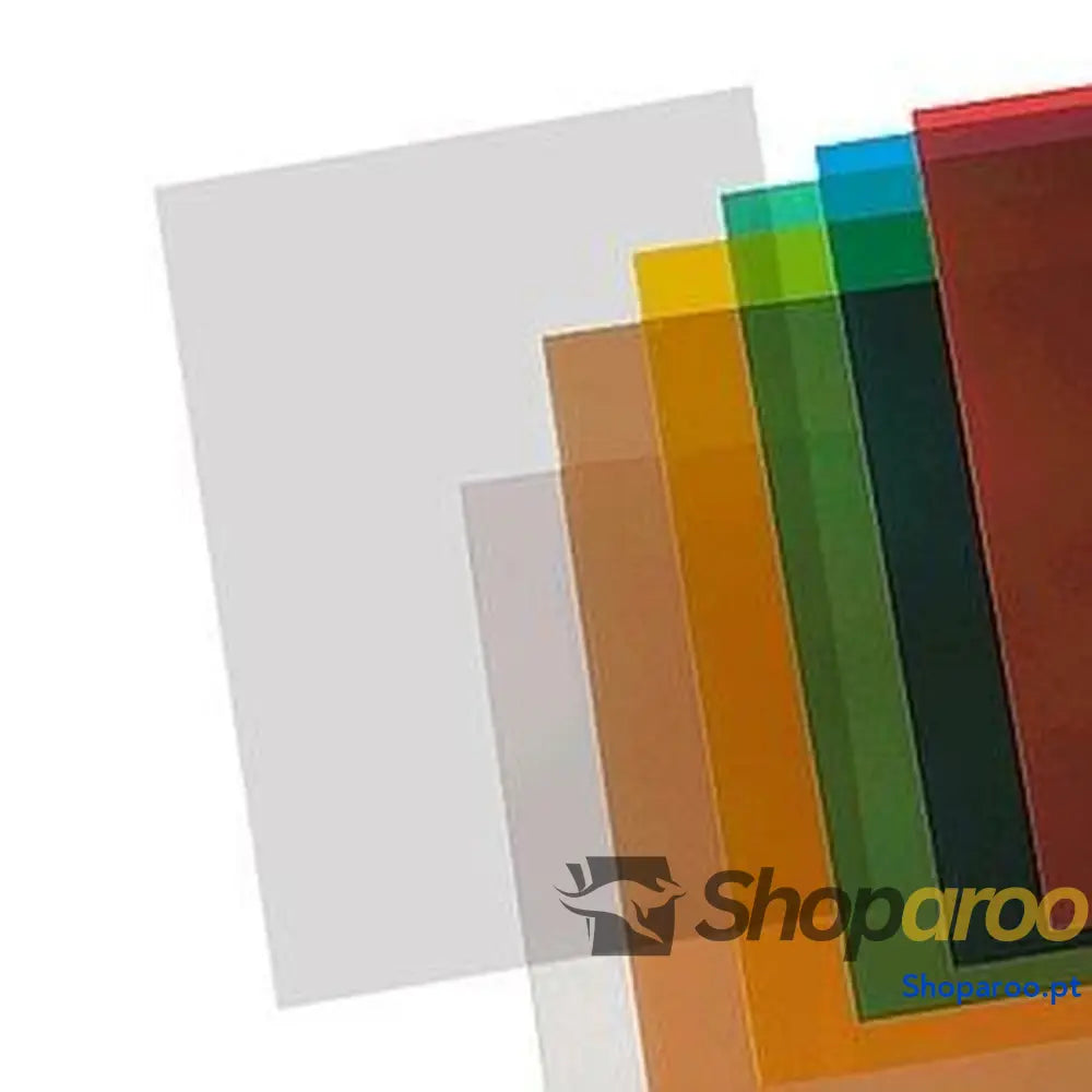 Capas de encadernação Yosan Cinzento Transparente A4 Polipropileno 100 Peças
