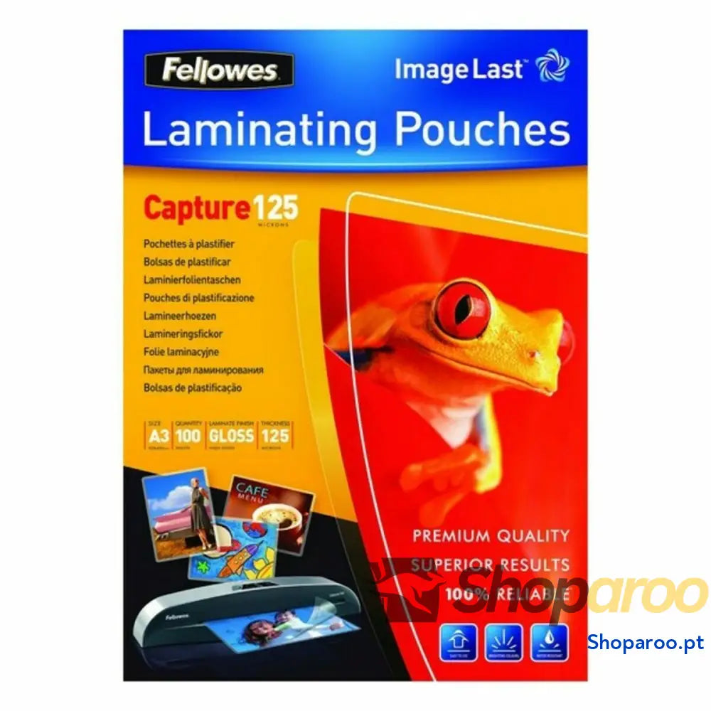 Capas de plastificar Fellowes 5307506 Plastificar (100 pcs)