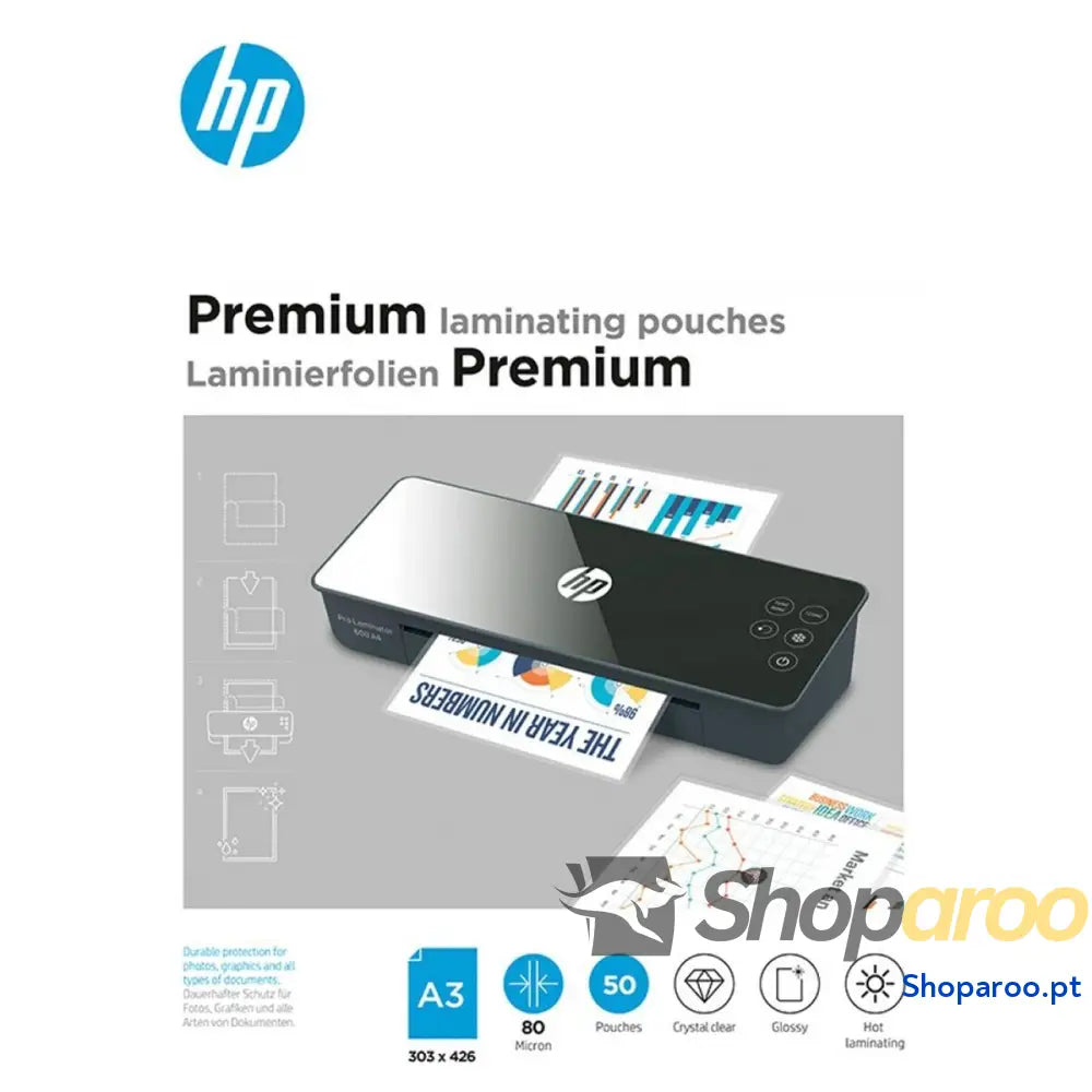 Capas de plastificar HP HPF9126A3080050 A3