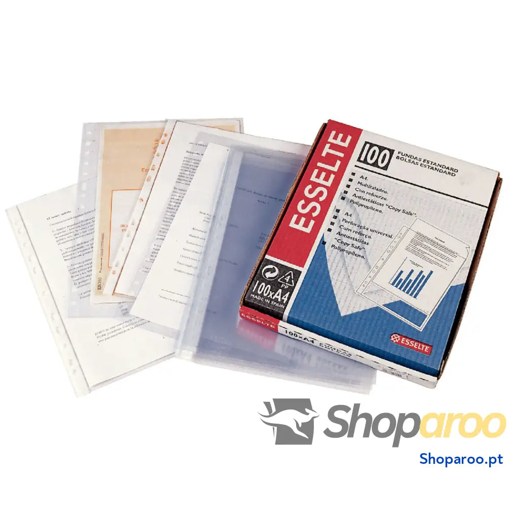 Capas Esselte Transparente 100 Unidades