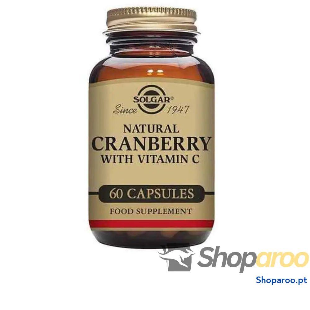 Cápsulas Solgar Vaccinium Macrocarpon Arando Vermelho (60 uds)