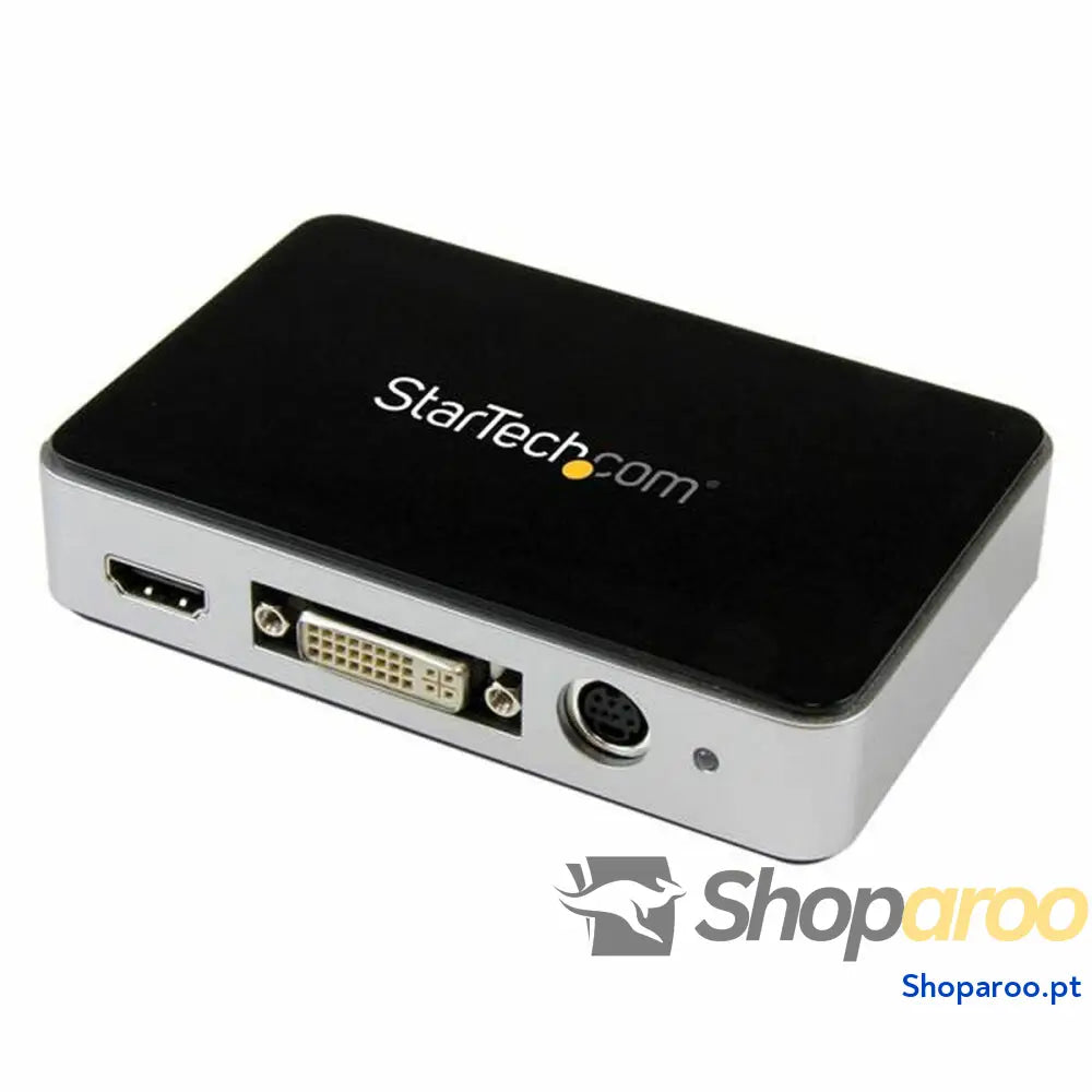 Capturadora Vídeo Gaming Startech USB3HDCAP USB 3.0 HDMI DVI VGA