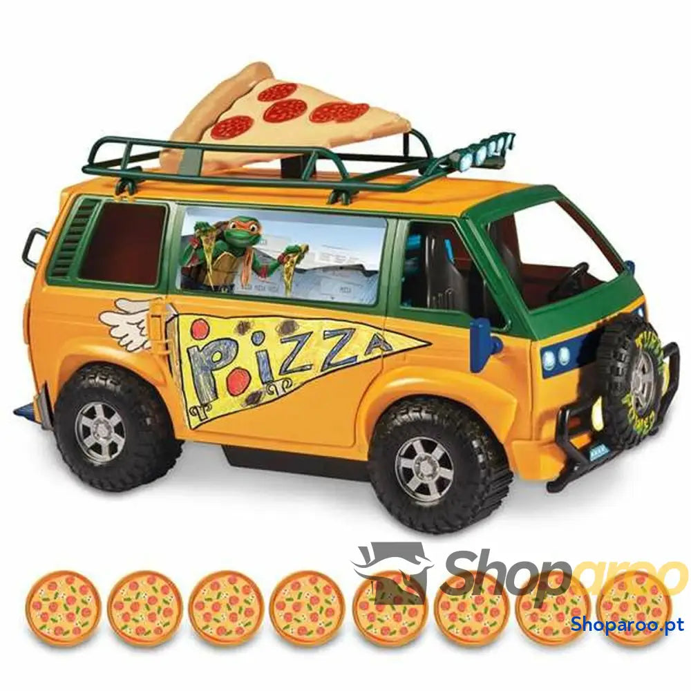 Caravana Teenage Mutant Ninja Turtles Pizza Van
