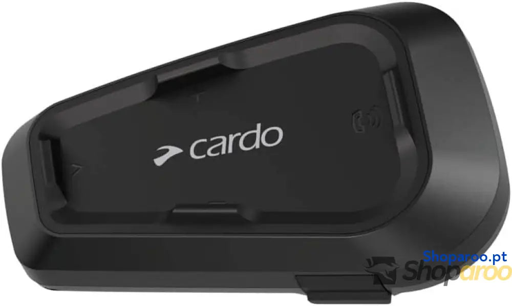 Cardo Spirit Motocicleta de 2 vias Bluetooth sistema intercomunicação preto individual