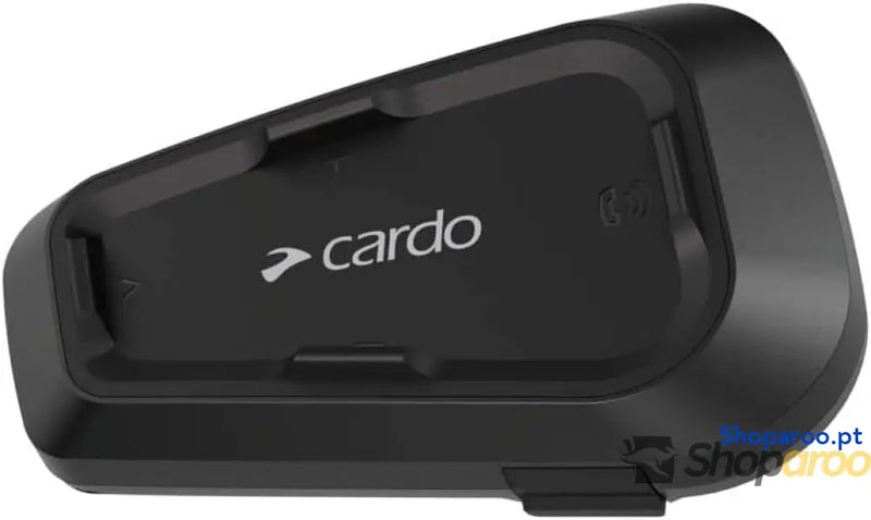 Cardo Spirit Motocicleta de 2 vias Bluetooth sistema intercomunicação preto individual