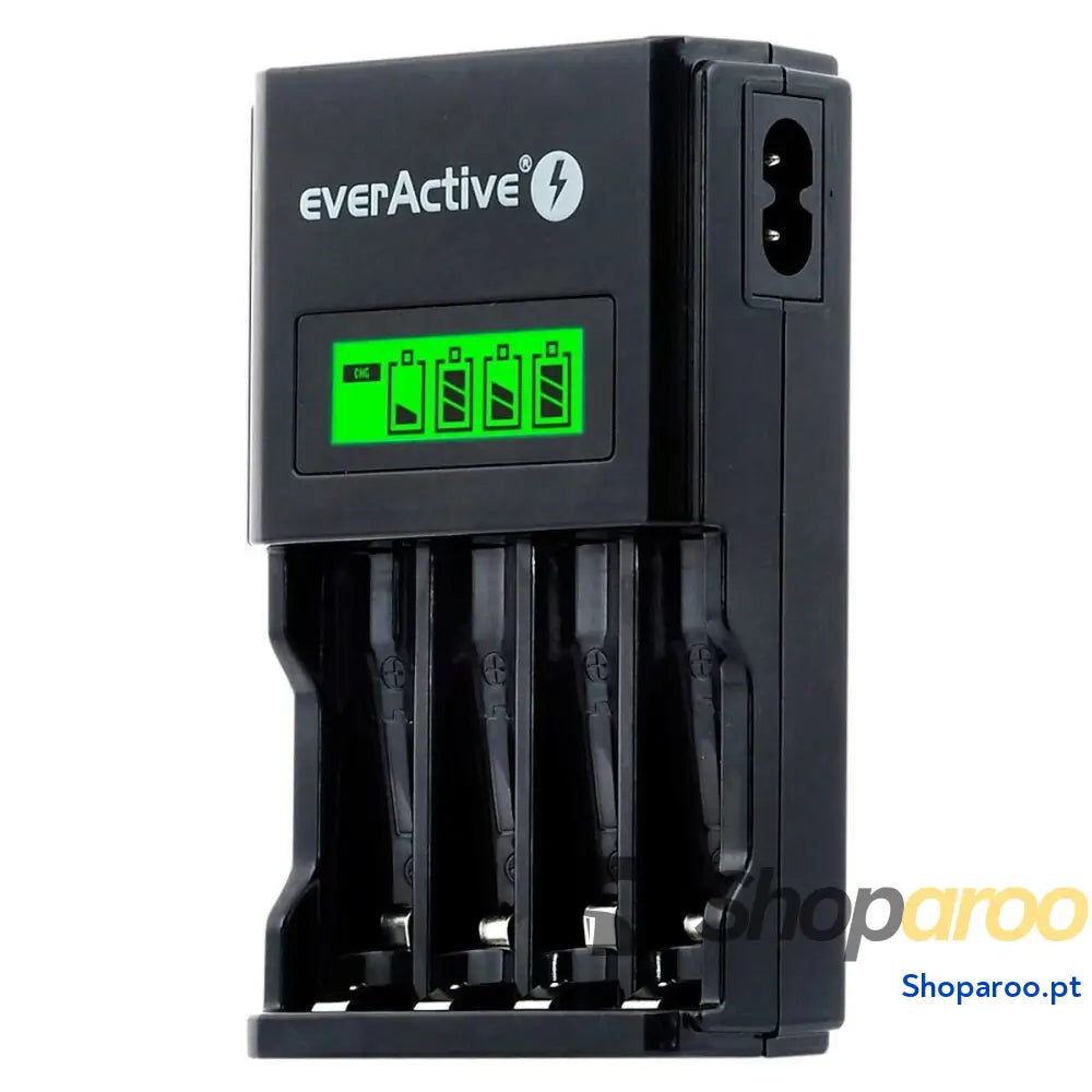 Carregador de pilhas EverActive NC450B Baterias x 4