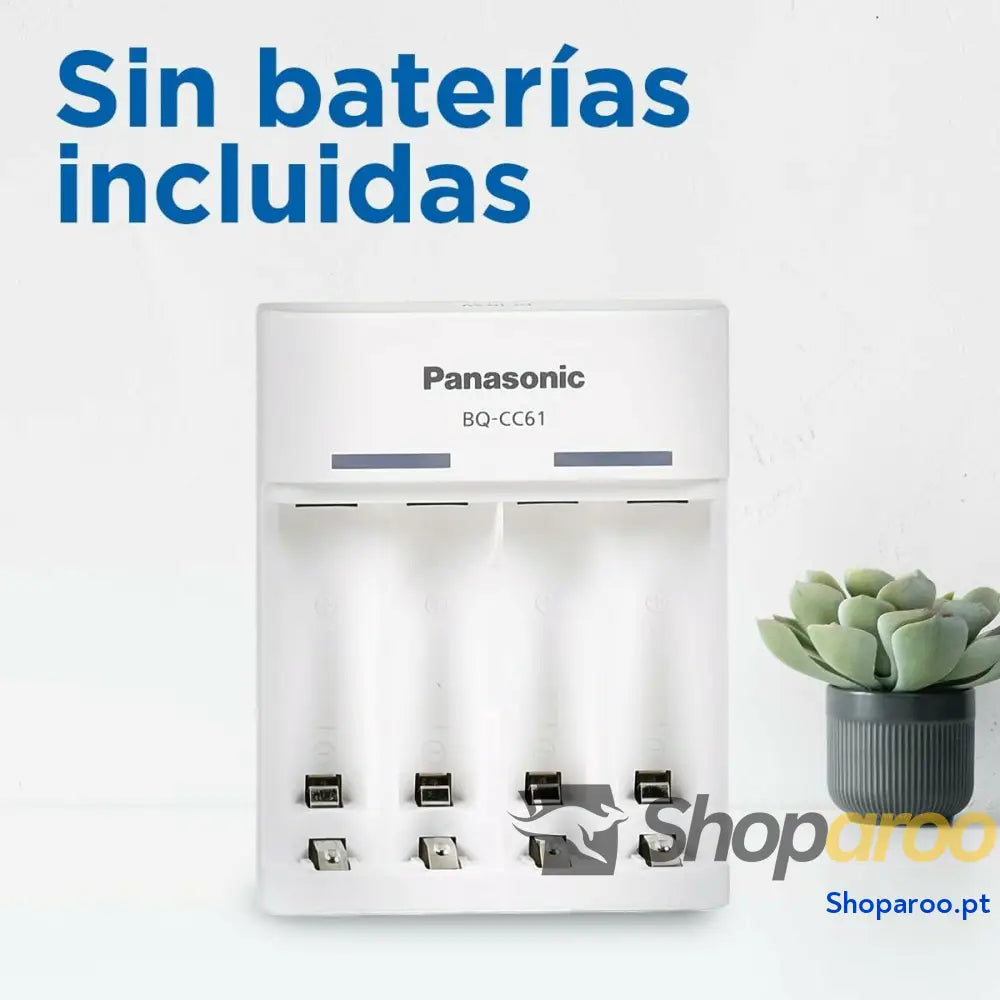 Carregador de pilhas Panasonic BQ-CC61USB