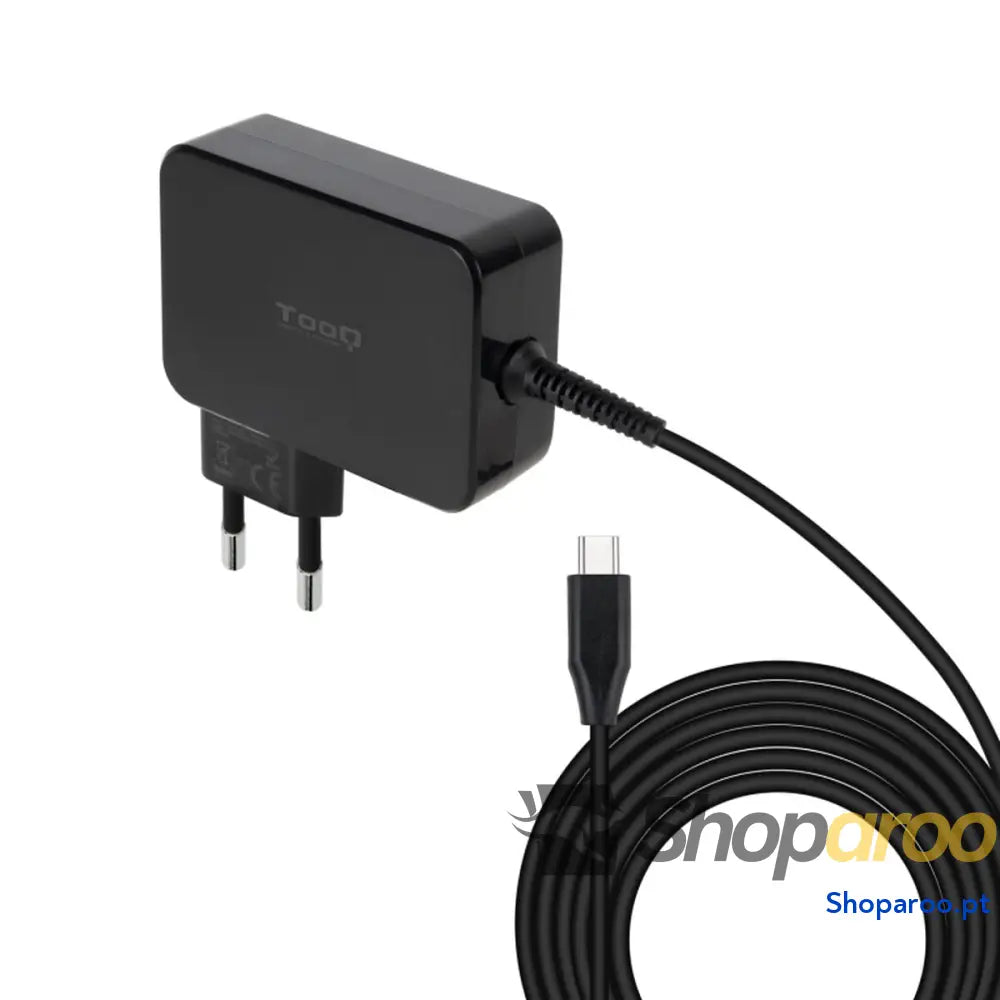 Carregador para Portátil TooQ TQLC USBCGAN90PD 1,8 m