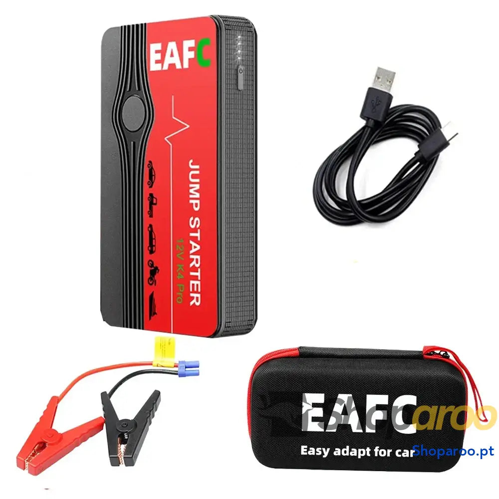 Carregador portátil de arranque auxiliar 1200A para automóvel 12V EAFC