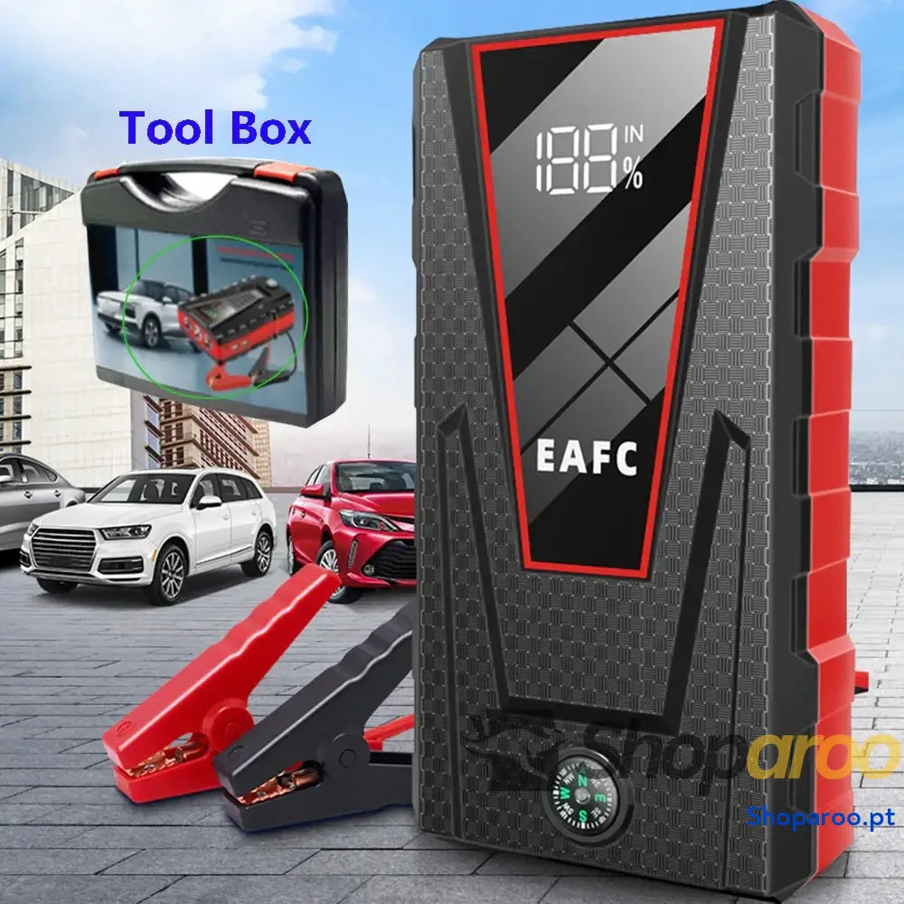 Carregador portátil de arranque auxiliar 1200A para automóvel 12V EAFC