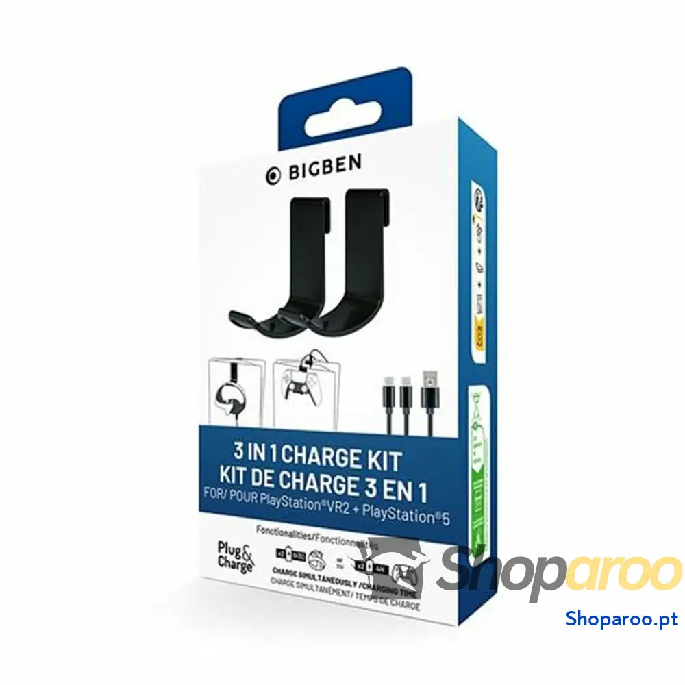 Carregador Usb Nacon PS5 3 EN 1