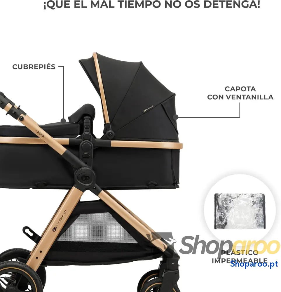 Carrinho de Bebé 3 em 1 conjunto com porta bebés Mink PRO I Size sistema viagem carrinho para bebé dobrável recém