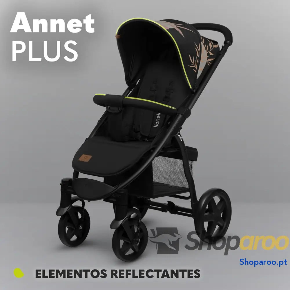 Carrinho de Bebé e Criança até 22 kg 48 m ajuste do encosto à posição horizontal capuz XXL dobrável fácil com janela