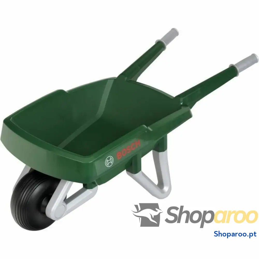 Carrinho de mão Klein Bosch Mini 80 x 34 x 31,5 cm Brinquedo Plástico Verde