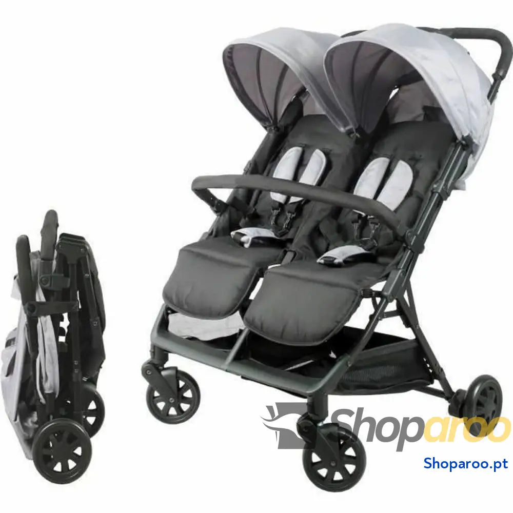 Carrinho de passeio para bebê Bambisol Cinzento