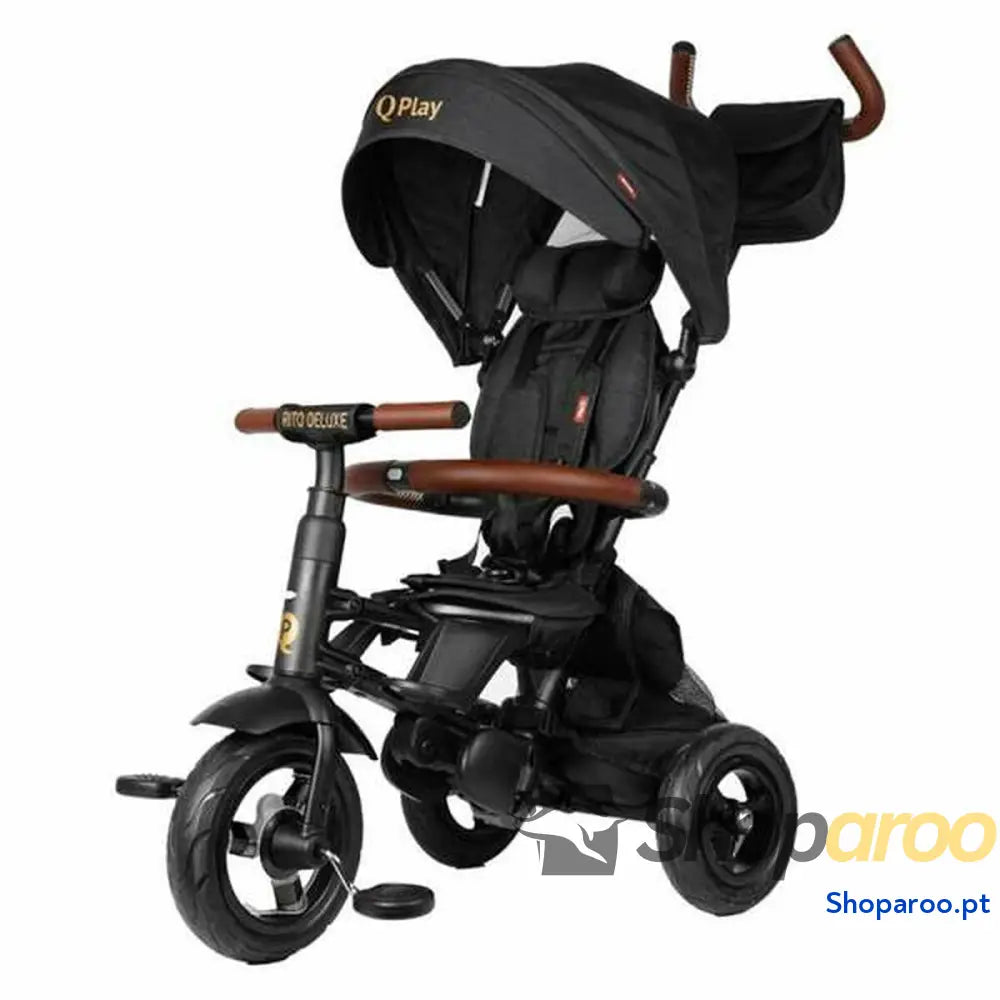 Carrinho de passeio para bebê Ocio Trends New Rito Star Deluxe Triciclo Preto
