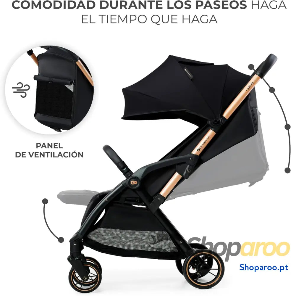 Carrinho para bebé carro FOLDING dobrável automático posição reclinada deitada leve 7,5 g impermeável carga máxima 24