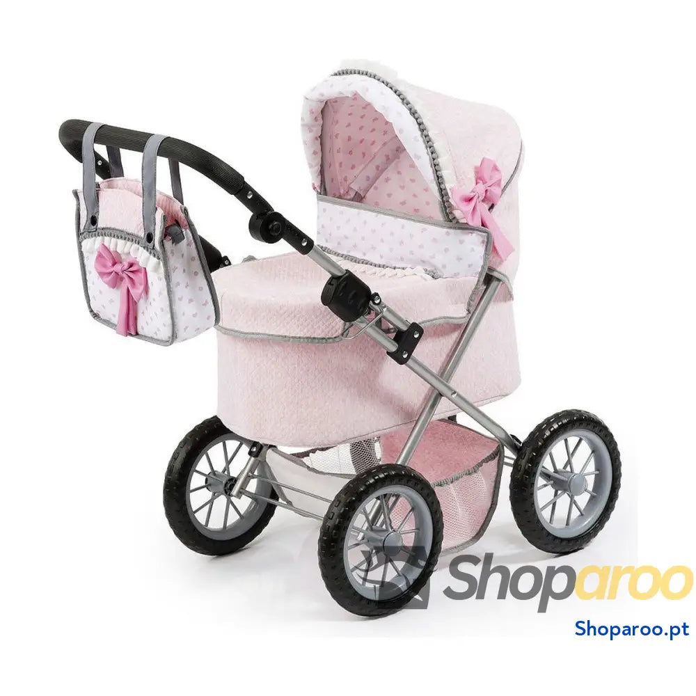 Carrinho para Bonecas Reig Trendy 45 cm Cor de Rosa