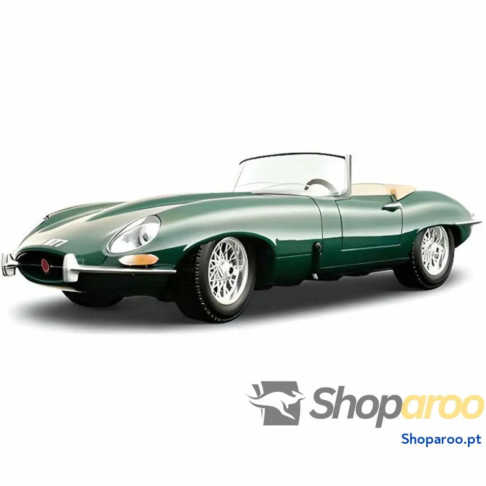 Carro Bburago GT Jaguar ’E’ Cabrio (1961) 1:18