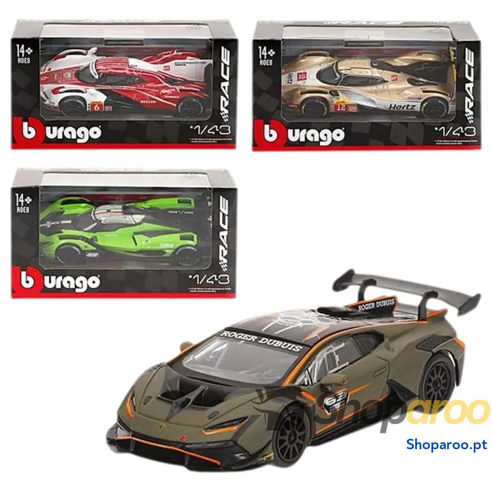 Carro Bburago Racing Series 2025 V1 1:43