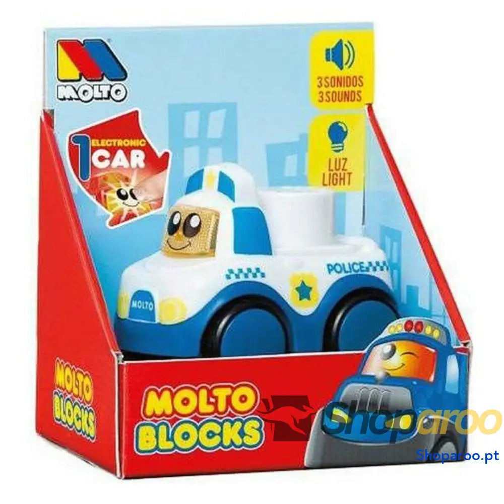 Carro com Luz e Som Moltó 19450