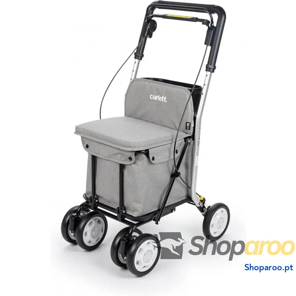 Carro de Compras Carlett COMFORT MOON Cinzento (1 Unidade)