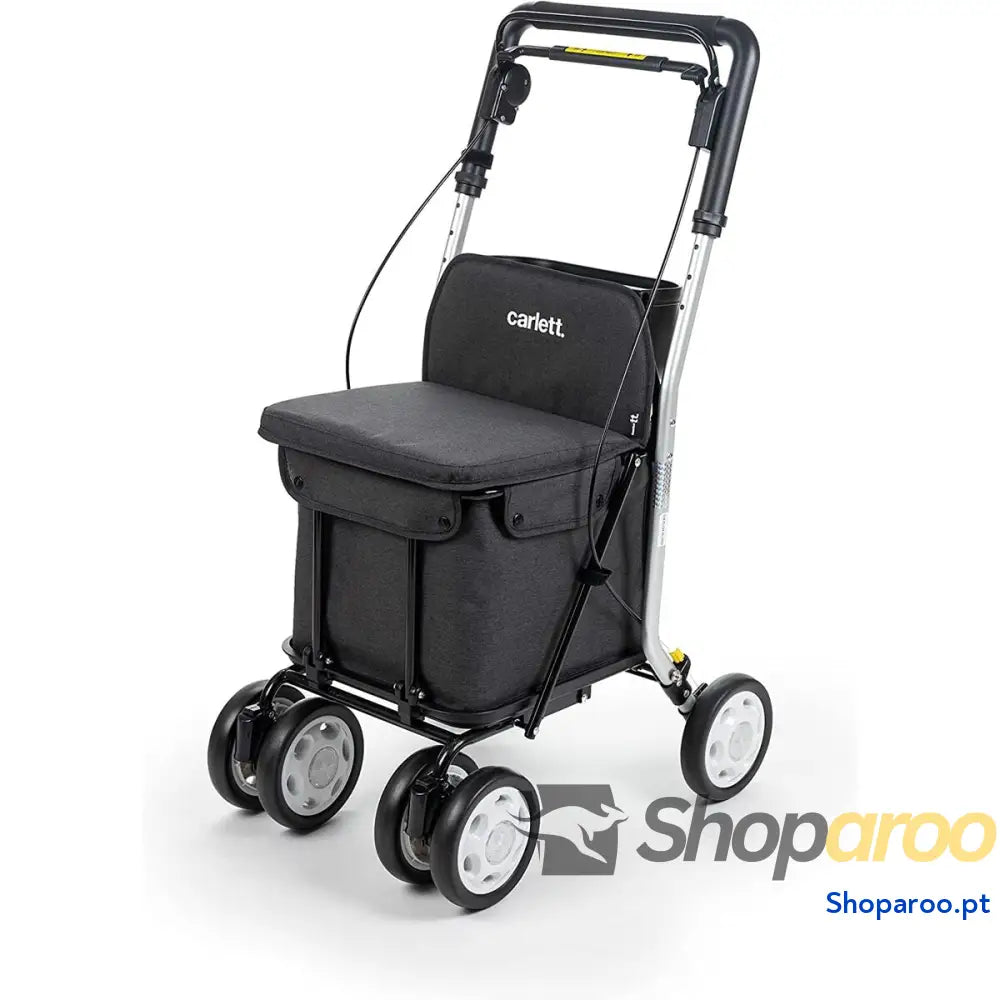 Carro de Compras Carlett COMFORT VOLCANO Preto (1 Unidade)