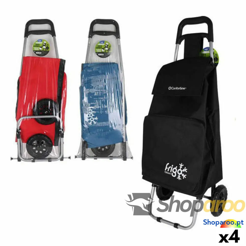 Carro de Compras Confortime Frigo 95 x 35 x 30 cm (4 Unidades) (95 x 35 x 30 cm)