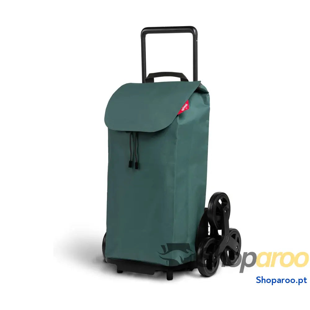 Carro de Compras Gimi Tris Urban Verde 52 L
