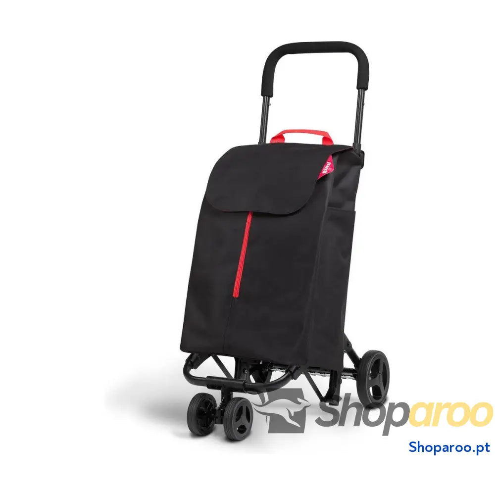 Carro de Compras Gimi Twin Urban Preto 50 L 39 x 52 x 95 cm