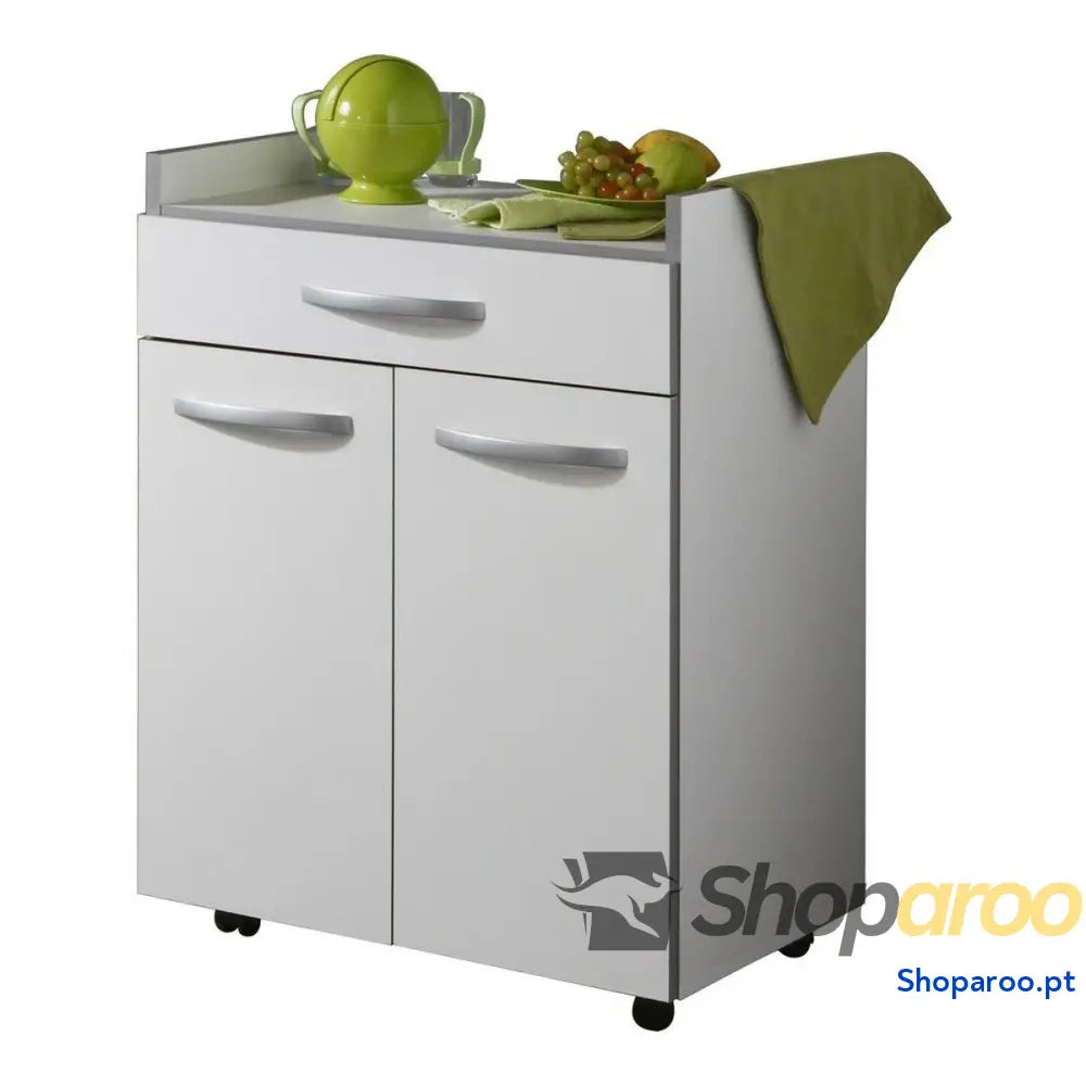 Carro de Cozinha Ekipa Harmony Branco 60 x 44,5 81 cm