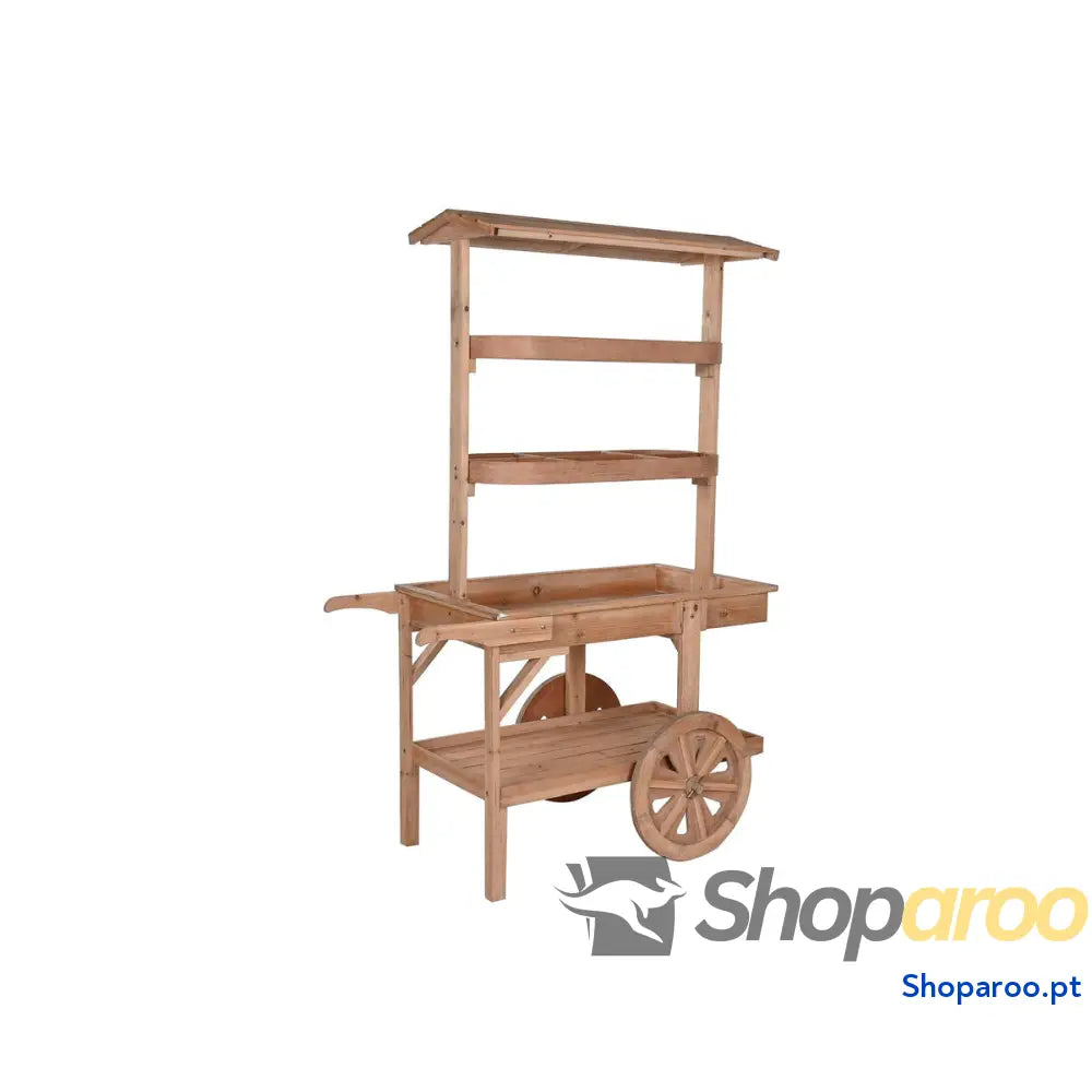Carro de Jardim Home ESPRIT Natural 108 x 53 x 167 cm