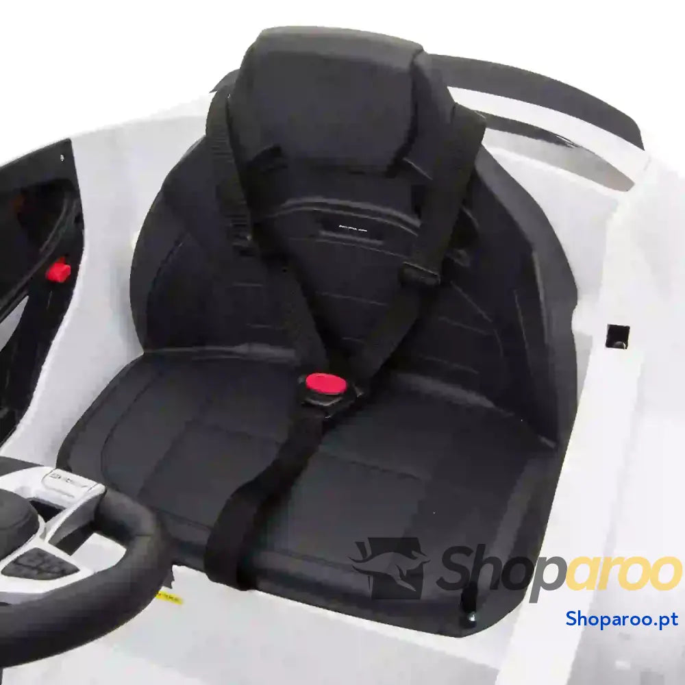Carro Elétrico Mercedes AMG 12V para Crianças com Controlo Remoto Branco