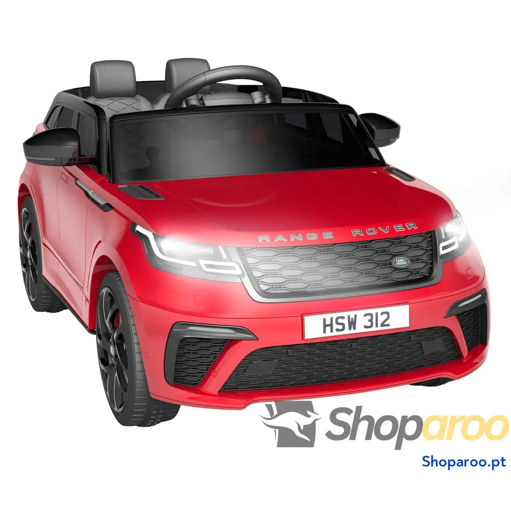 Carro elétrico para crianças Land Rover com licença 12 V controlo remoto música educação precoce USB TF Mp3 carro
