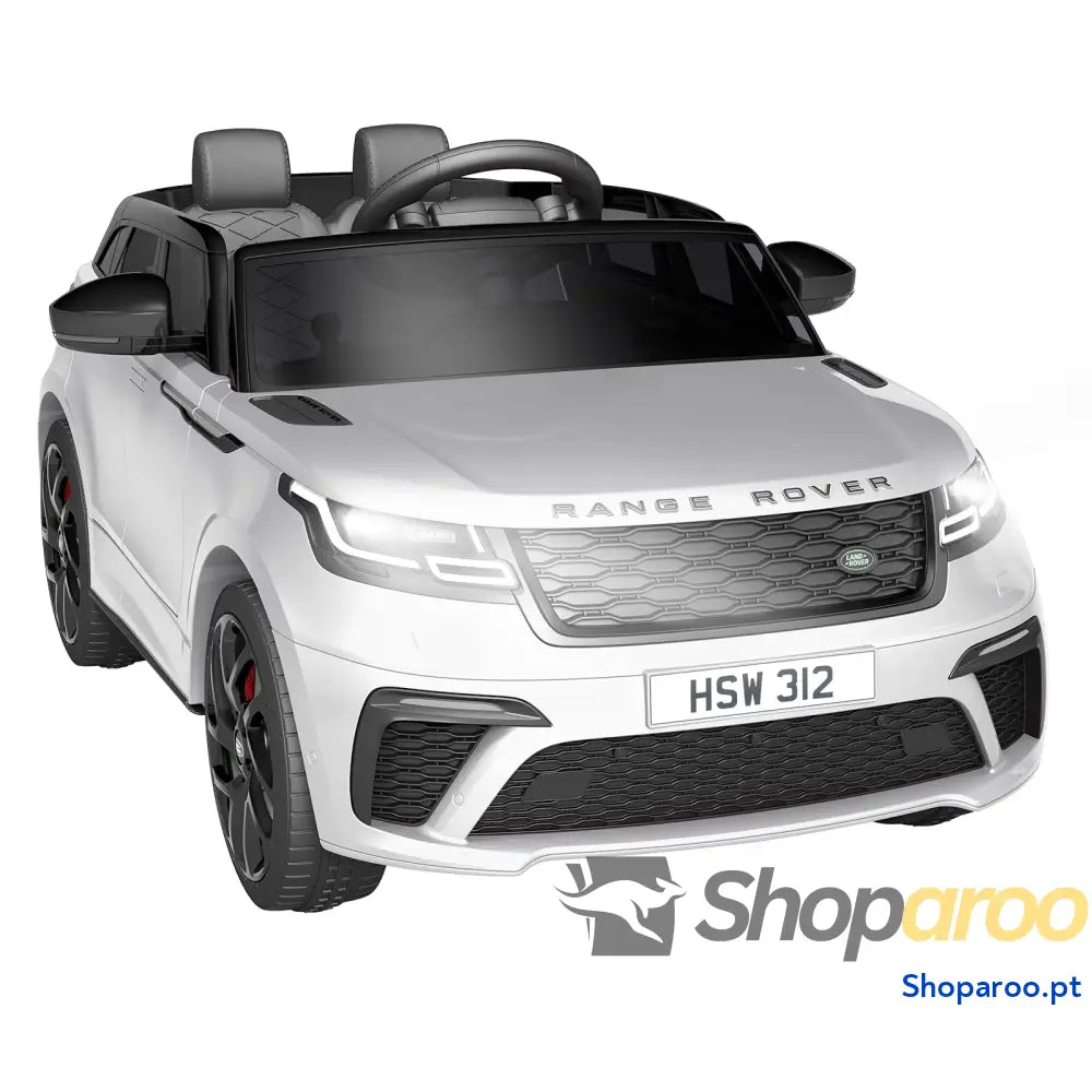 Carro elétrico para crianças Land Rover com licença 12 V controlo remoto música educação precoce USB TF Mp3 carro