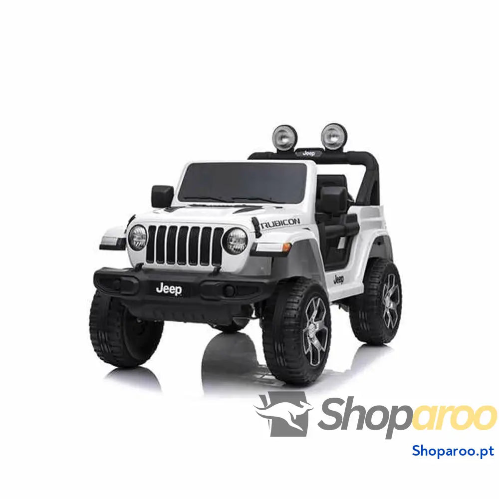Carro elétrico para crianças Scrabble Junior Branco