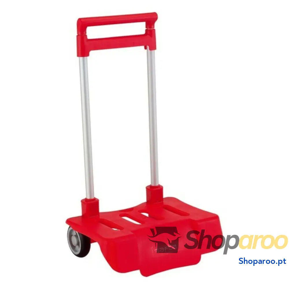 Carro Portamochilas Dobrável Safta Vermelho 30 x 85 x 23 cm