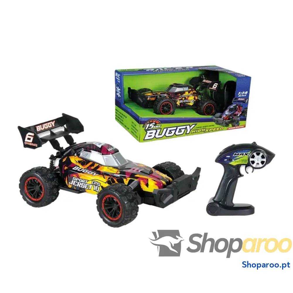 Carro Rádio Controlo Buggy 1:14 31 x 19 13 cm