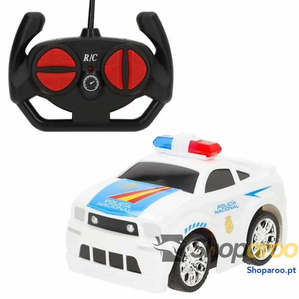 Carro Rádio Controlo Colorbaby 15 cm Polícia