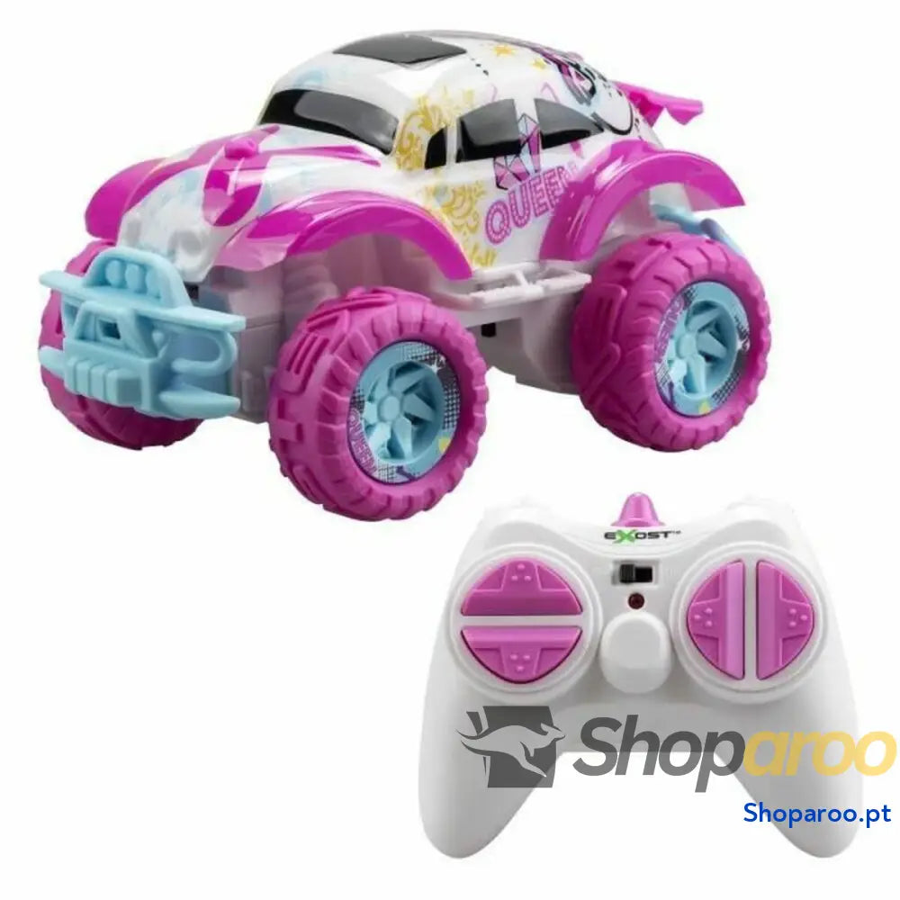 Carro Rádio Controlo Exost SL20269 Cor de Rosa