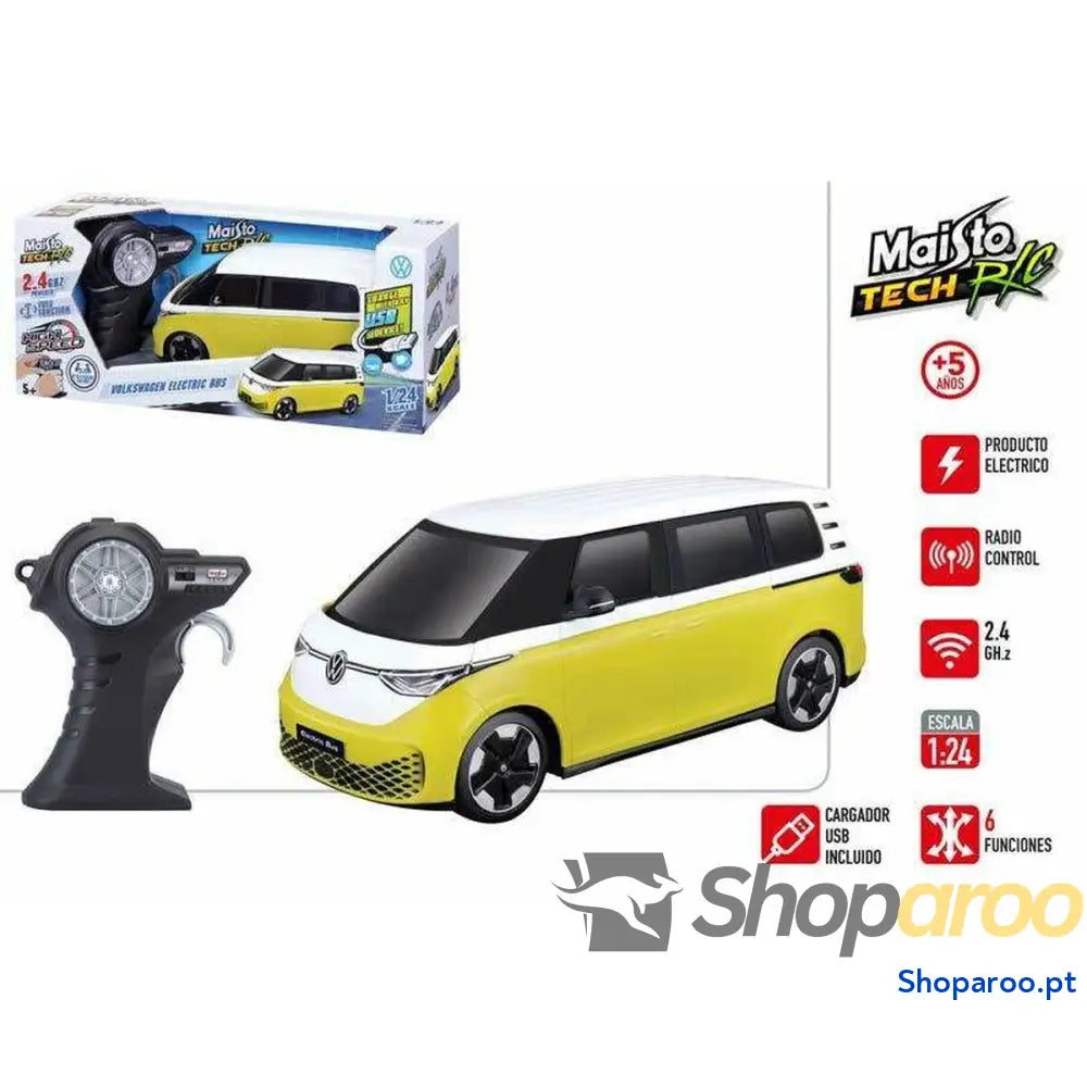 Carro Rádio Controlo Maisto Volkswagen 1:24