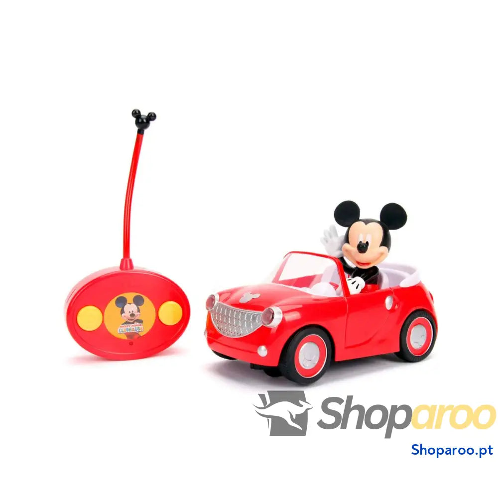 Carro Rádio Controlo Mickey Mouse Roadster 27 MHz