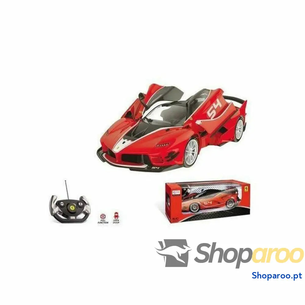 Carro Rádio Controlo Mondo Ferrari FXX K Evo Vermelho 1:14