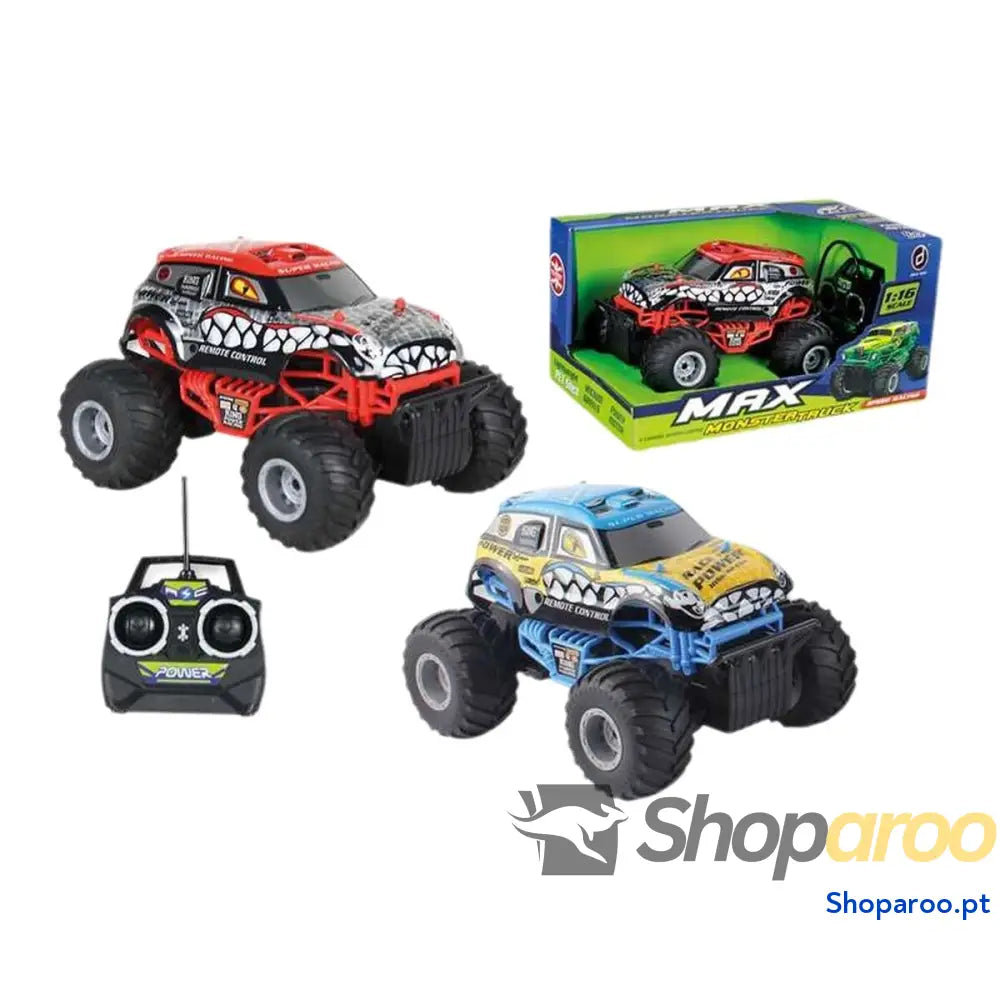 Carro Rádio Controlo Monster 1:16 22 x 18 13 cm